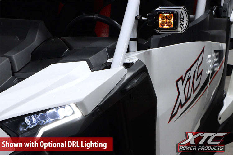 XTC Power Products ATS-L-POL-X24-DRL 2020+ UTV Billet Turn Signal Kit
