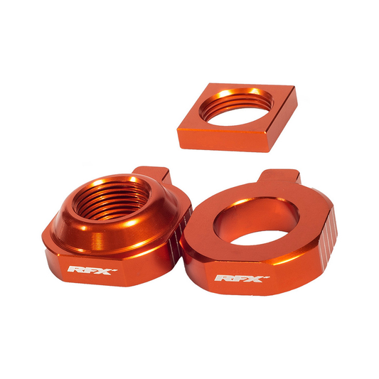 RFX FXAB 50500 99OR 2015-2024 KTM 85 SX Rear Axle Blocks Orange