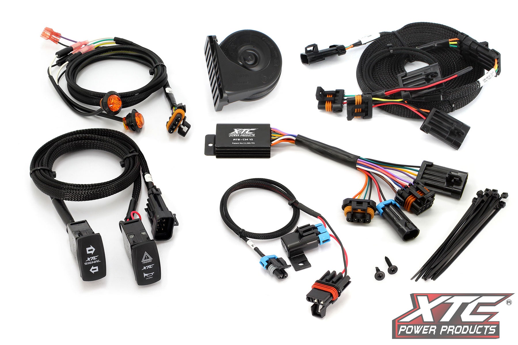 XTC Power Products ATS-POL-X24-DRL 2020s UTV Auto Turn Signal Kit