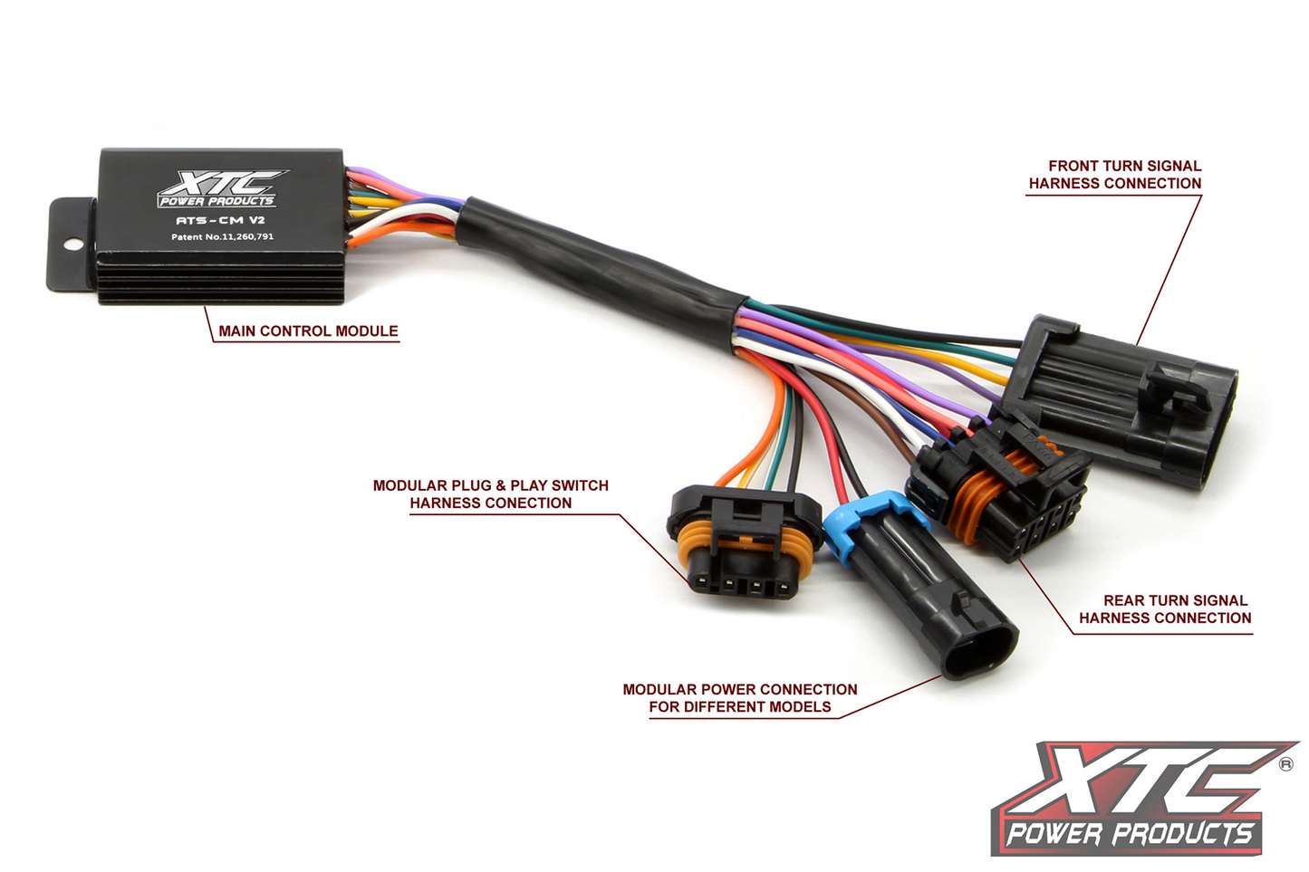XTC Power Products ATS-KAW-MPRO 2017-2018 Kawasaki Mule Pro Auto Turn Signal Kit