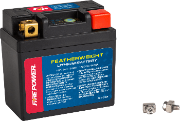 Fire Power Featherweight Lithium Battery HJ04L - FP - B - 2016 - 2017 Husqvarna FC 250, FC 350, and FC 450 - Moto - House MX