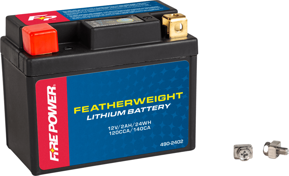 Fire Power Featherweight Lithium Battery LFP03 - B 2023 - 2024 Yamaha YZ450F, and 2024 YZ250F - Moto - House MX