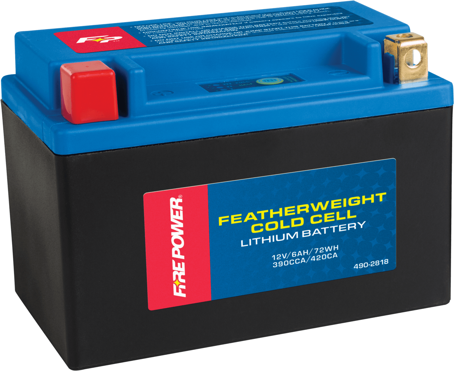 FIRE POWER HJTX20CH - FP - B - C Coldweather Lithium Battery 12V 390 CCA Snowmobile - Moto - House MX