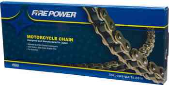 Fire Power Standard Chain 420 x 100 Natural Finish - Moto - House MX