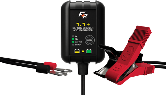 FIRE POWER WALL MOUNT BATTERY CHARGER 6V/12V 1.1A - Fully Automatic - 490 - 2900 - Moto - House MX