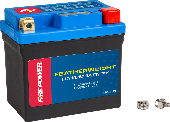 Fire Power Yamaha YZ250FX 15 - 22 / YZ450FX 16 - 18 / WR450F 03 - 21 / WR250F 08 - 20 Featherweight Lithium Battery HJTZ7S - FPP 220CCA - Moto - House MX