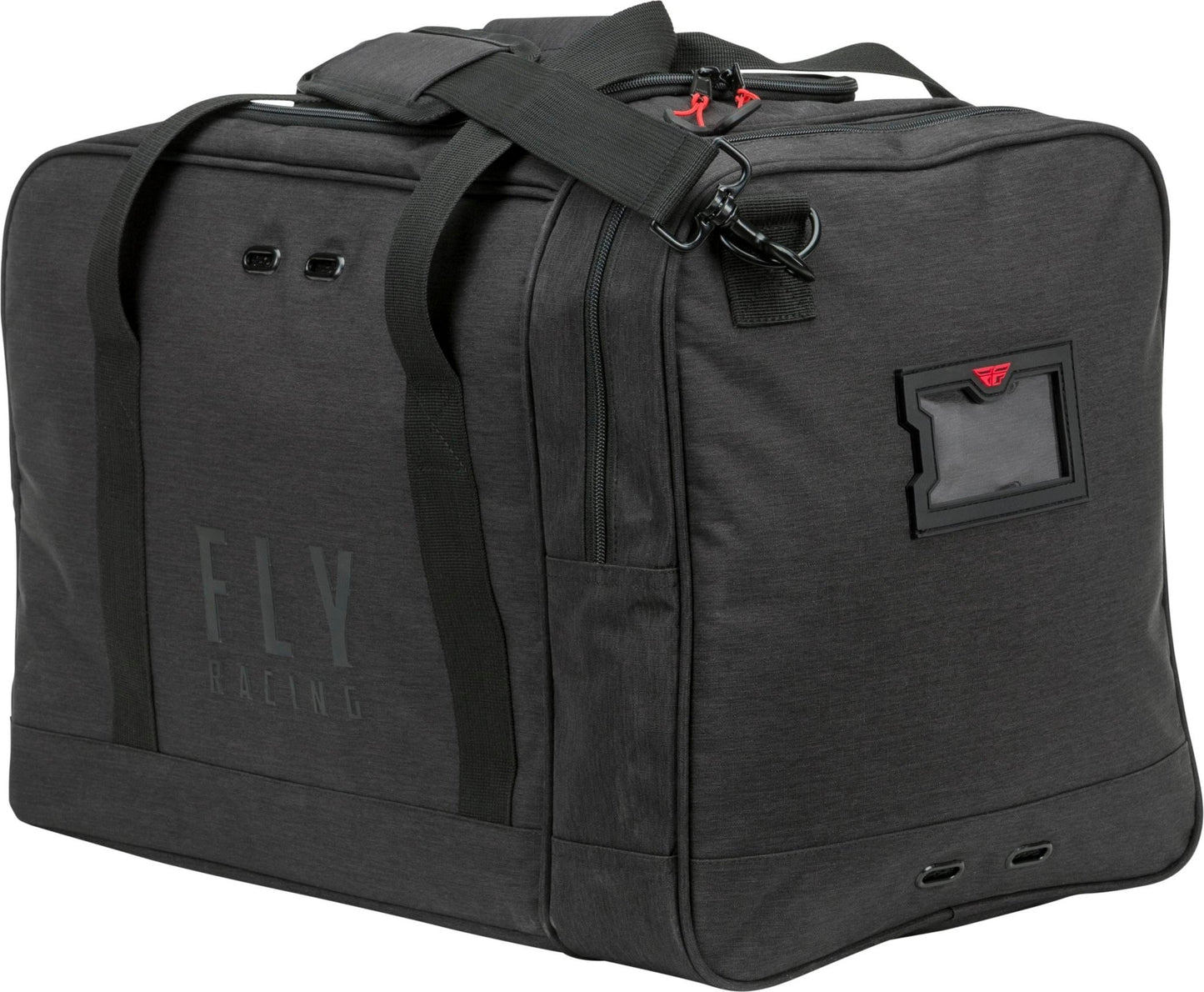 FLY Racing Carry On Bag Black * Durable Motorcycle Gear Luggage with Shoe Compartment and Padded Handles - Moto - House MX
