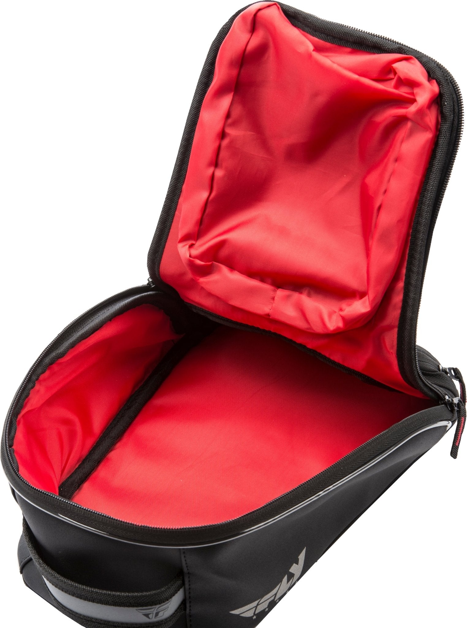 Fly Racing Small Tank Bag Black with 7.5 Liter Capacity and Touch Screen Pocket - Moto - House MX