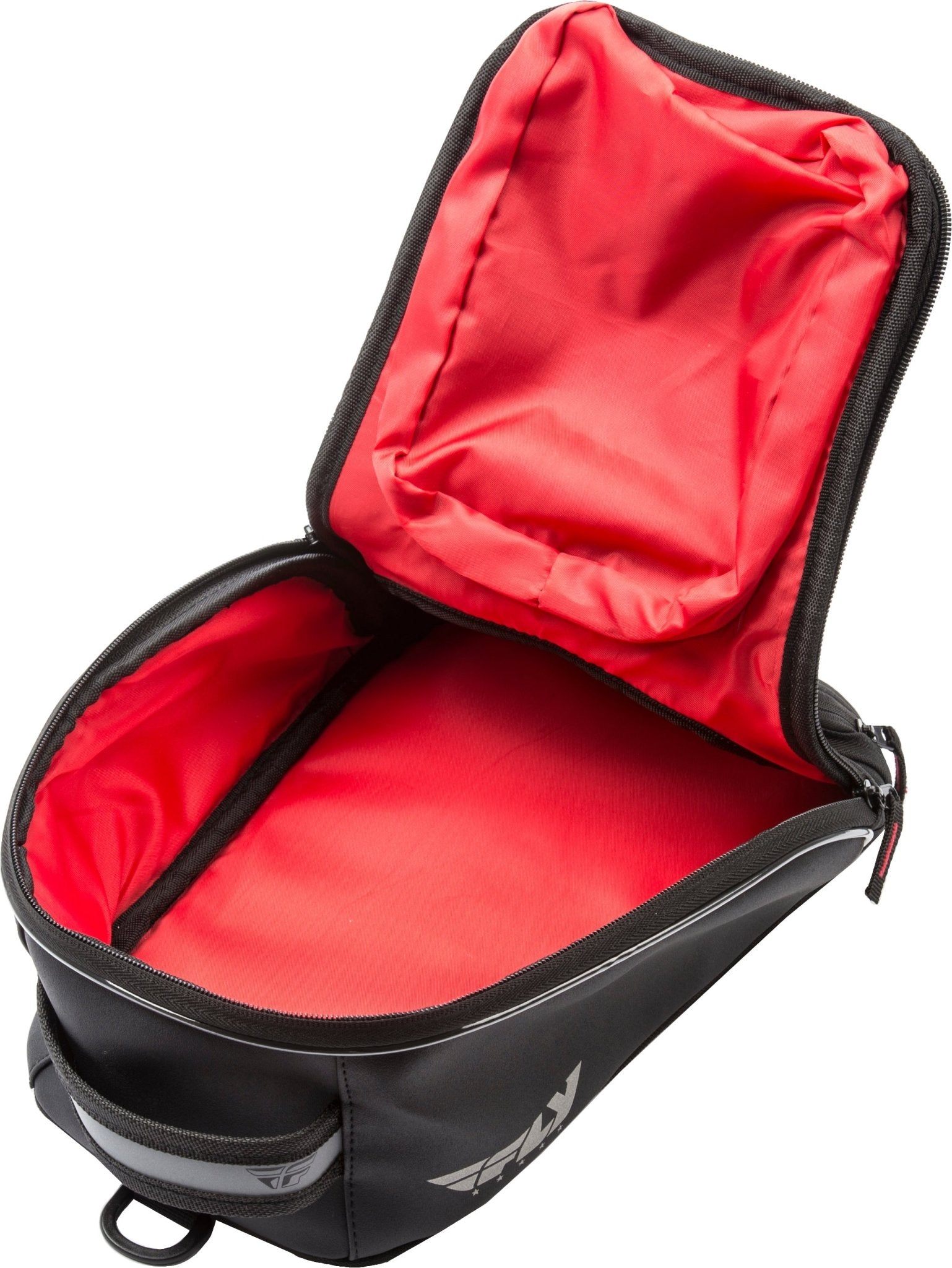 Fly Racing Small Tank Bag Black with 7.5 Liter Capacity and Touch Screen Pocket - Moto - House MX