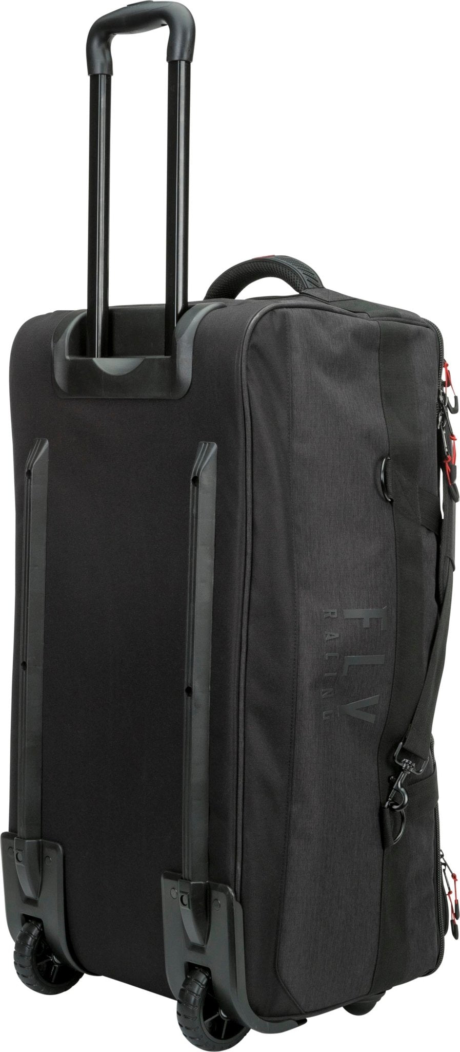 FLY Racing Tour Roller Bag Black with Telescoping Handle and 80L Capacity - Moto - House MX