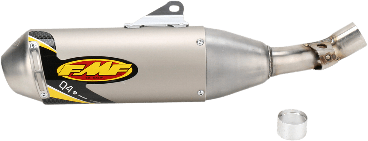 FMF 041287 Q4 Slip - On Muffler – 2007–2025 Honda CRF150R Spark Arrestor - Moto - House MX