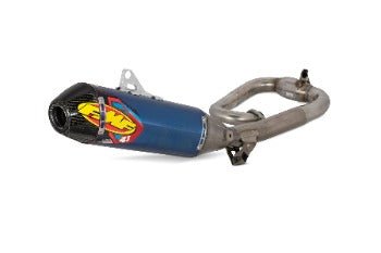 FMF Factory 4.1 RCT Exhaust with Megabomb Header - Anodized Titanium - 044438 - 2009 - 2020 Yamaha YFZ450R, YFZ450X - Moto - House MX