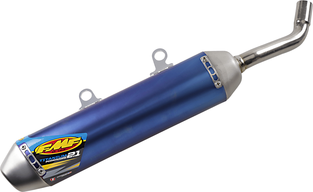 FMF Powercore 2.1 Muffler - Titanium 025254 for 4 - Stroke Off - Road Bikes - Moto - House MX