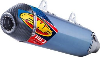 FMF Ti Factory 4.1 RCT (Slip - On) Carbon Fiber End Cap - 045570 - 2014 - 2015 Husqvarna FC 250, FC 350, and FC 450 - Moto - House MX