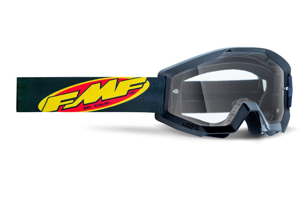 FMF Vision Powercore Youth Goggle Core Black Clear Lens - F - 50054 - 00002 - Moto - House MX