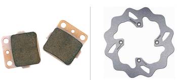 Galfer USA Rear Wave Rotor and Brake Pad Kit - Suzuki RM85 - Moto - House MX