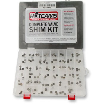 Hot Cams HCSHIM00 Complete Valve Shim Kit 2005 - 2019 KTM 250 SX - F / 350 SX - F / 450 SX - F - Moto - House MX