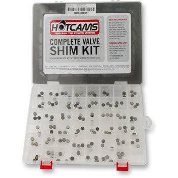 Hot Cams HCSHIM01 Complete Valve Shim Kit Unicam Honda CRF250R - Moto - House MX