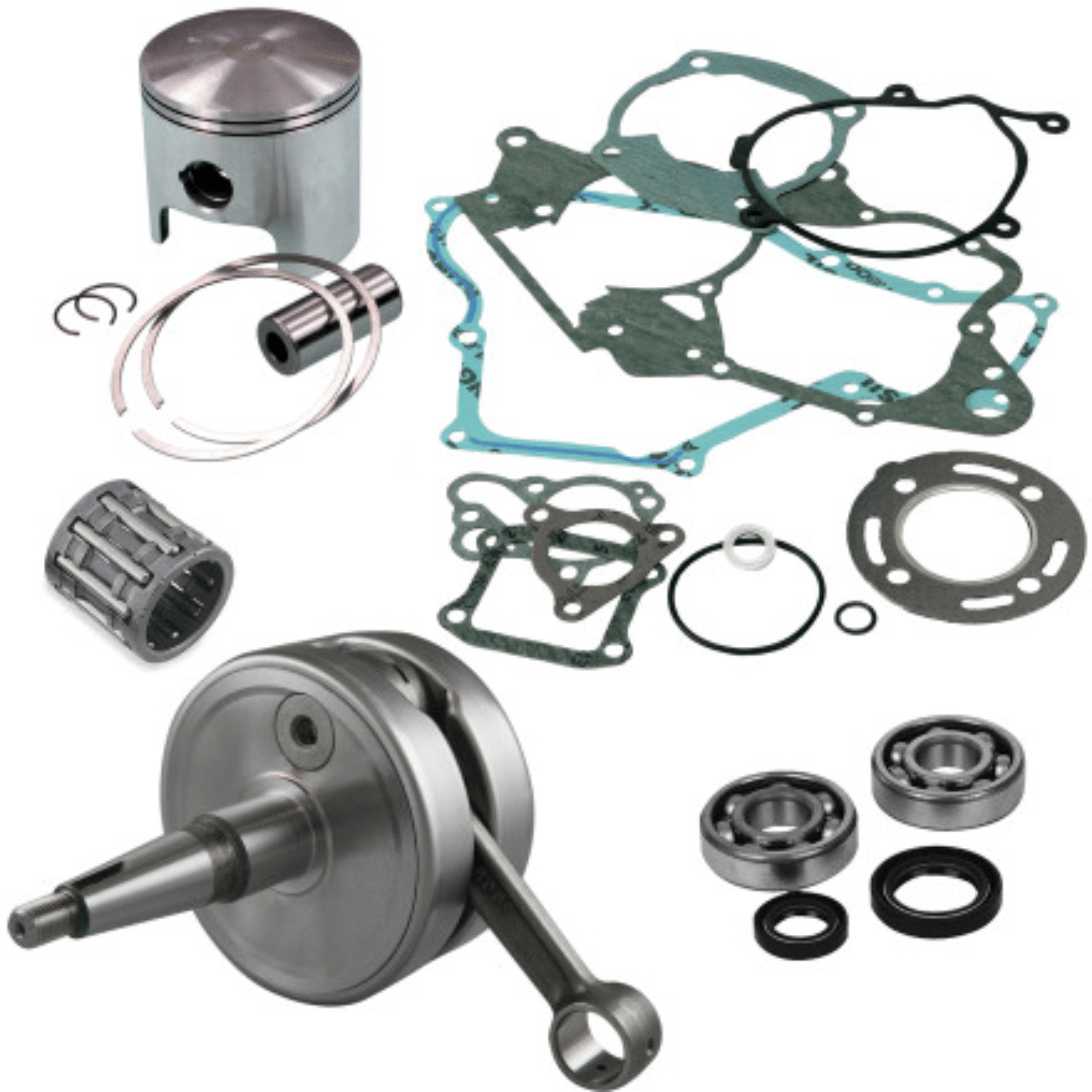 Honda 2002-2004 CR250 Engine Rebuild Kit Top + Bottom End Hot Rods Honda 2002-2004 CR250 Engine Rebuild Kit Top + Bottom End Hot Rods