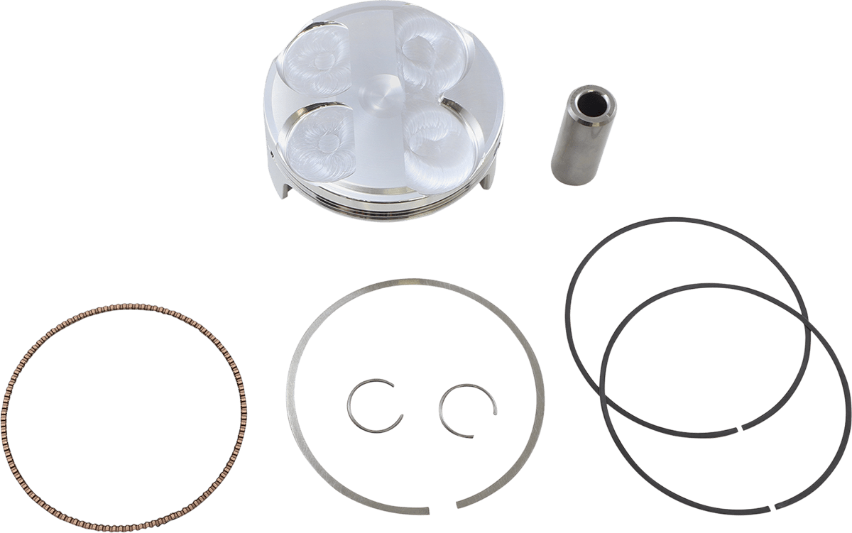 JE Pistons 379029 Piston Kit 78mm 14.1:1 CR 2021 - 2022 Kawasaki KX250 - Moto - House MX