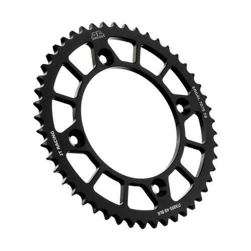 JT Rear Racelite Rear Sprocket Aluminum 49T - 428 BLK - JTA895.49BLK - Husqvarna TC 85, KTM 85 SX, and Gas Gas MC 85 - Moto - House MX