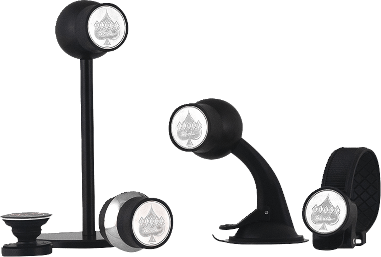 KLOCK WERKS iOmounts Essentials Collection - Magnetic Phone Mount Kit - KWD - 06 - 0423 - Moto - House MX