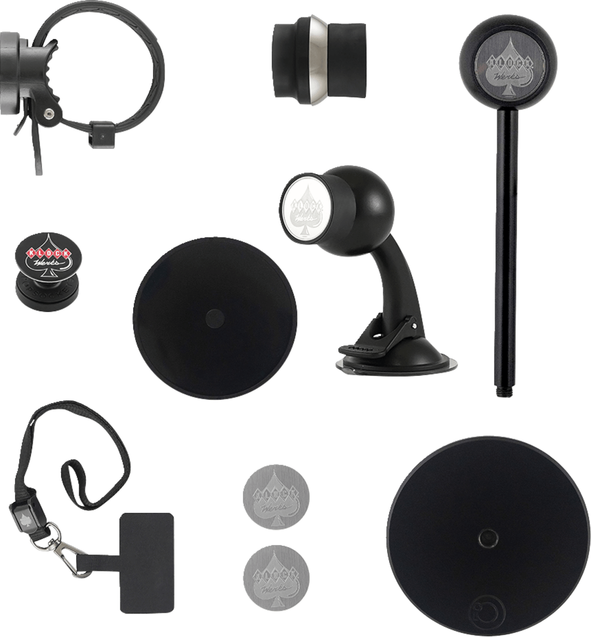KLOCK WERKS iOmounts Essentials Collection - Magnetic Phone Mount Kit - KWD - 06 - 0423 - Moto - House MX