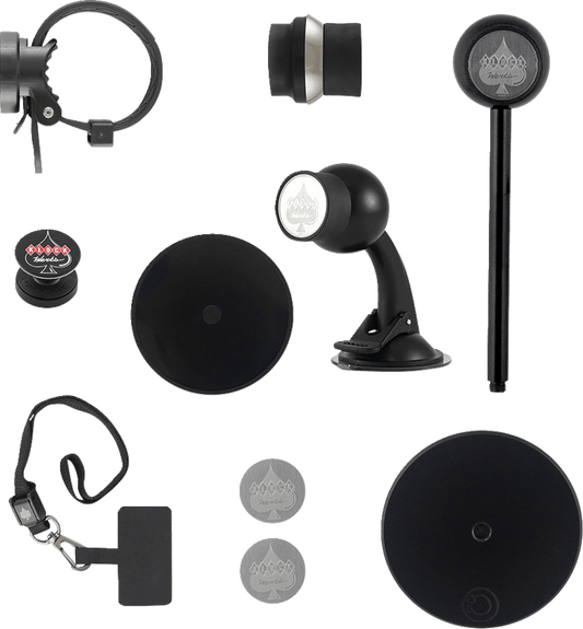 KLOCK WERKS iOmounts Essentials Collection - Magnetic Phone Mount Kit - KWD - 06 - 0423 - Moto - House MX