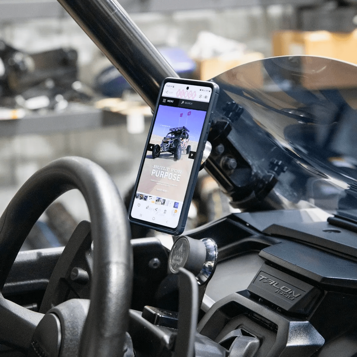 Klock Werks Roll Cage Phone Mount for Universal Mounting - KWD - 05 - 0567 - Moto - House MX