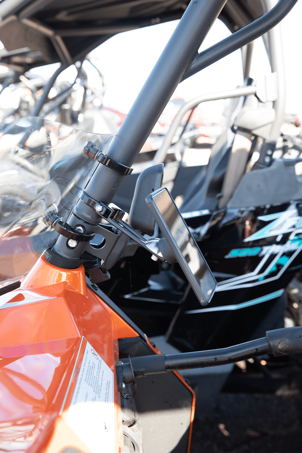 Klock Werks Roll Cage Phone Mount - Offset, 1 - 5/8 Inch - KWD - 05 - 0530 - Moto - House MX