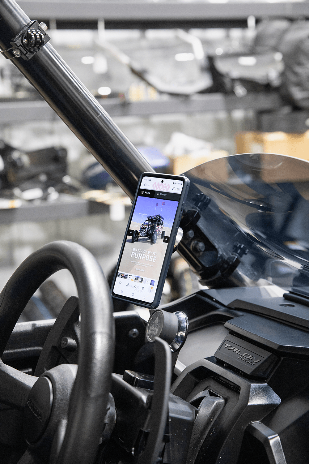 Klock Werks Roll Cage Phone Mount - Offset - 2 inch - KWD - 05 - 0532 - Moto - House MX
