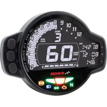 Koso North America MS - 01 Multi - Functional Gauge - BA078100 - GR - 2013 - 2020 Honda MSX125 Grom - Moto - House MX