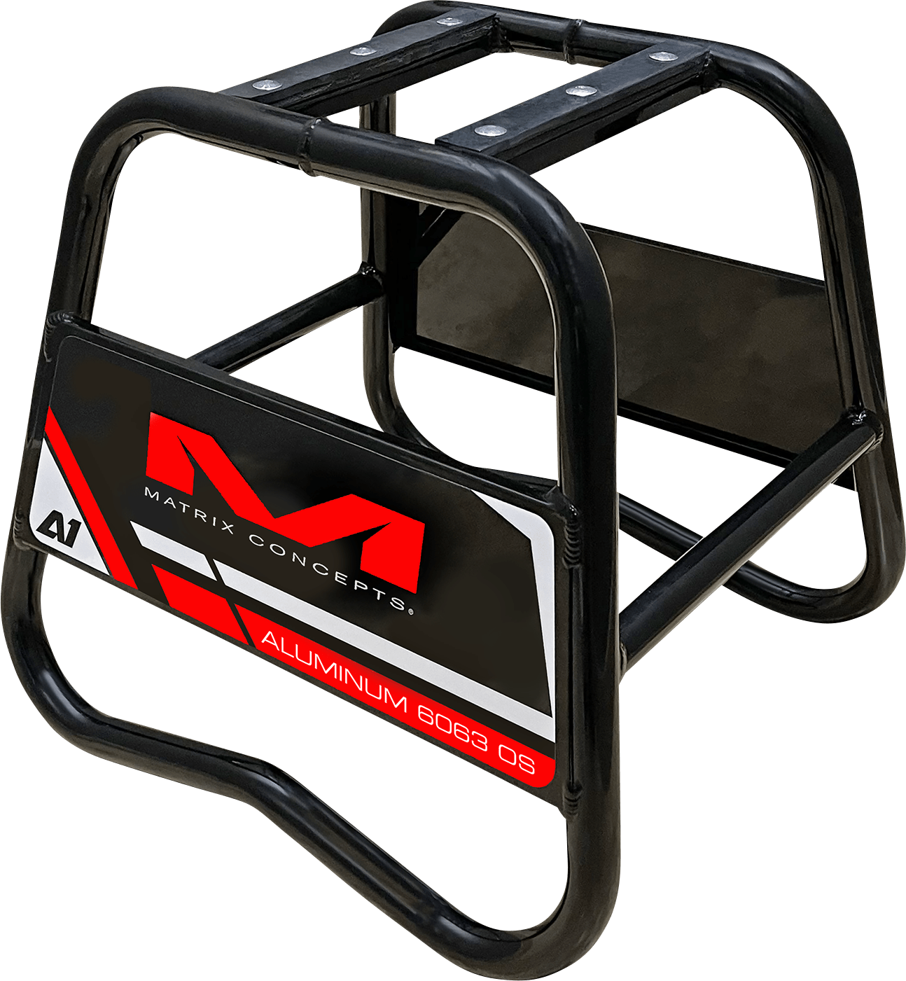 MATRIX Concepts LLC A1 Stand Aluminum Red (Part A1 - 102) for 85cc to 450cc Bikes - Moto - House MX