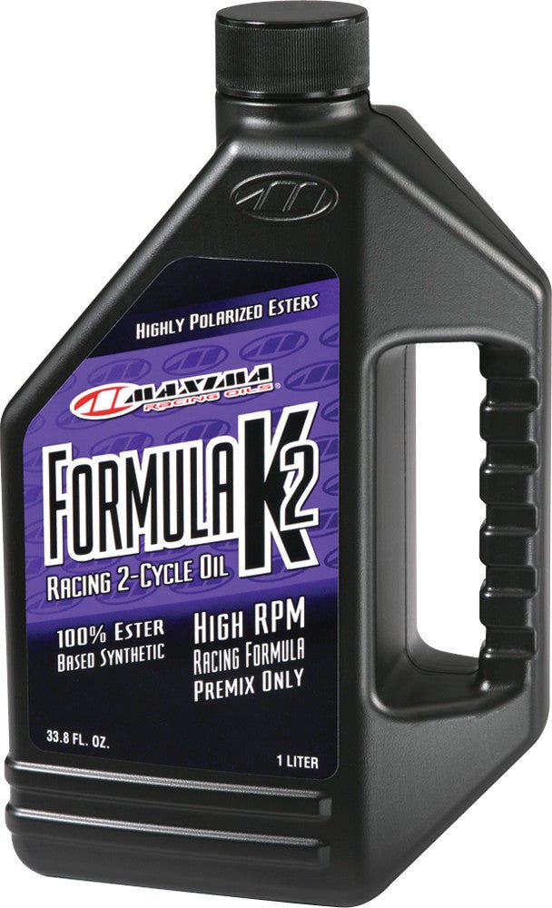 MAXIMA Formula K2 Full synthetic 2 Stroke Pre - Mix Oil - 22916 - 16 OZ - Moto - House MX