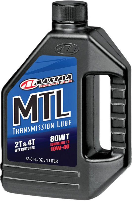 MAXIMA MLT - R Fluid Extra Light Racing Trans Fluid - 80W - 41901 - Liter - Moto - House MX