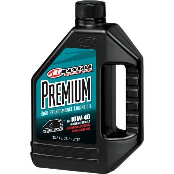 MAXIMA Premium High Performance Mineral 4T Engine Oil 10W - 40 LITER - 34901 - Liter - Moto - House MX