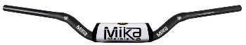 Mika Metals Handlebar Raw Series 1 - 1/8" SX Bend Black or White - Moto - House MX