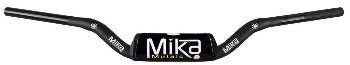 Mika Metals Handlebar Raw Series 1 - 1/8" SX Bend Black or White - Moto - House MX