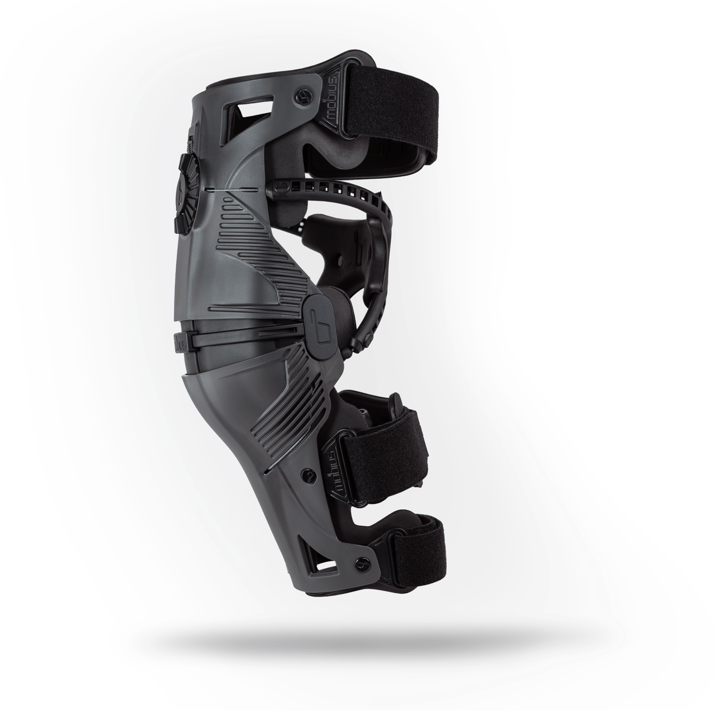 Mobius X8 Knee Braces - Ultimate Protection & Comfort! - Gray/Black - Pair - Moto - House MX