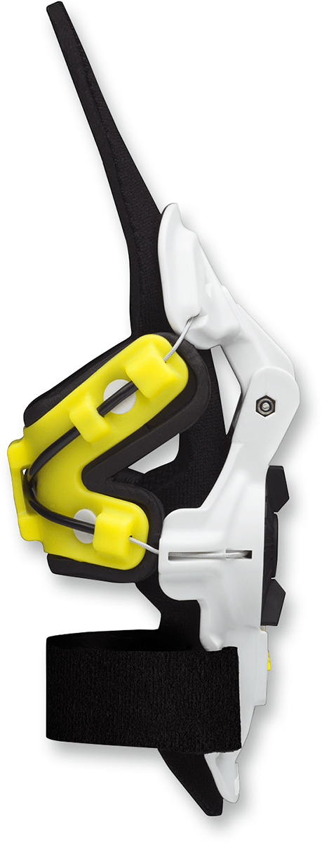 Mobius X8 Wrist Brace – White/Acid – S/M - Adjustable Support – 6010110 - Moto - House MX