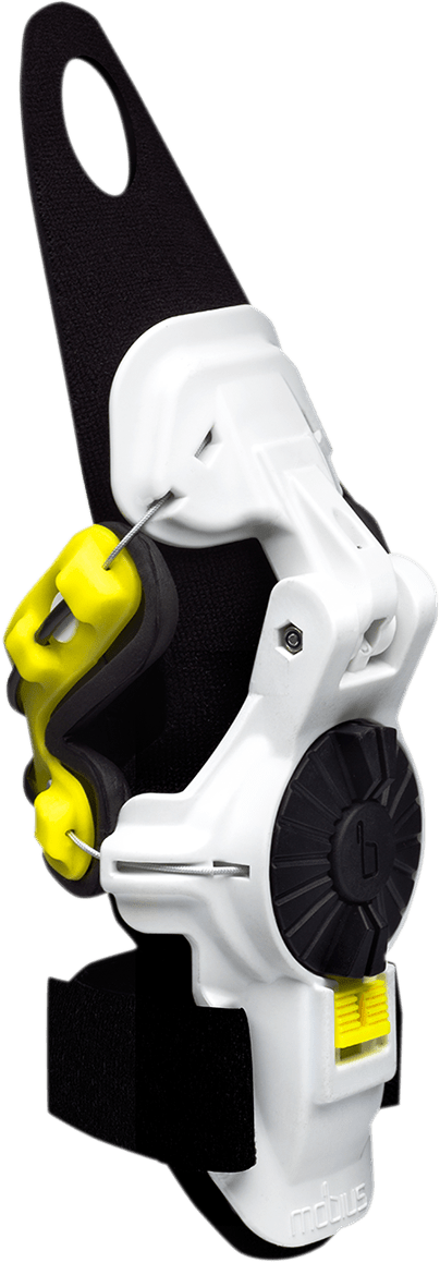 Mobius X8 Wrist Brace – White/Acid – S/M - Adjustable Support – 6010110 - Moto - House MX