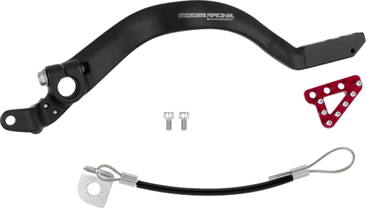 Moose Offroad 1610 - 0724 Red Billet Brake Pedal Honda CRF250F 2019 - 2024 - Moto - House MX