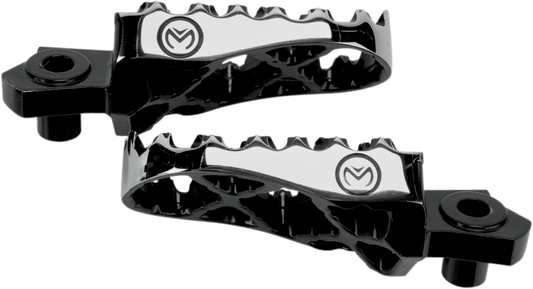 MOOSE OFFROAD - 1620 - 0787 - Hybrid Footpegs - 2010 - 2025 Suzuki RMZ250 RMZ450 - Moto - House MX