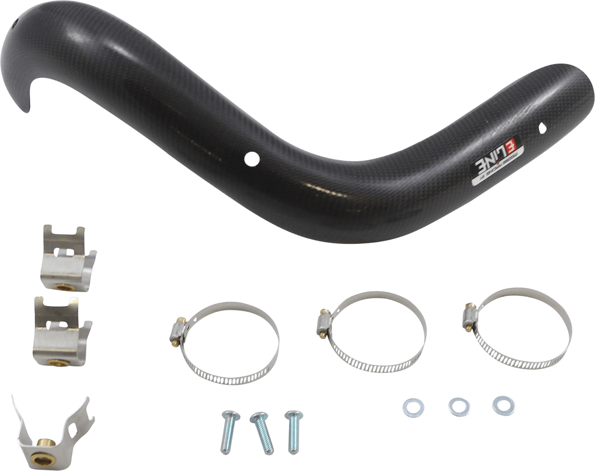 MOOSE OFFROAD 4 - Stroke Pipe Guard GHS25020 - Durable and Lightweight Protection - Moto - House MX