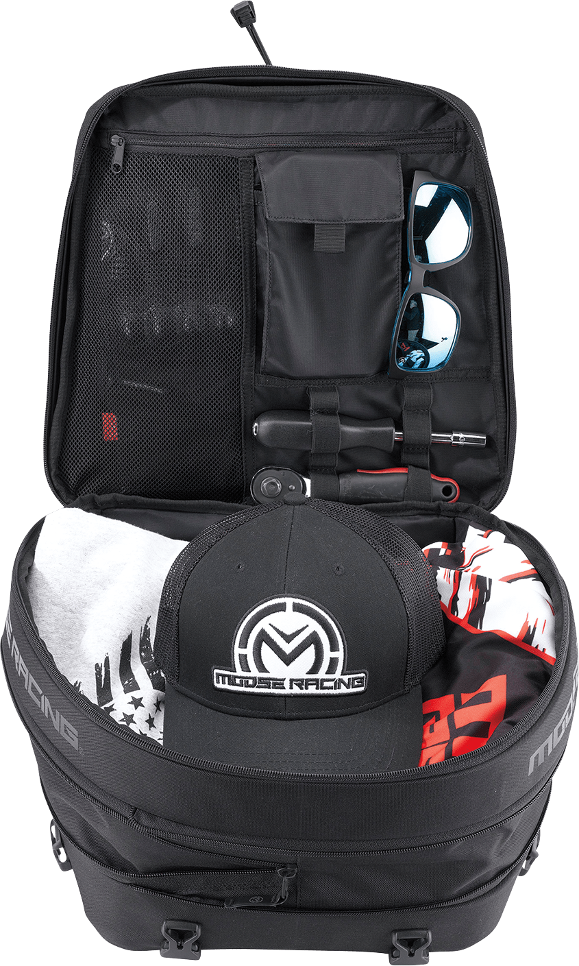 Moose Offroad ADV1 Rear Rack Bag - Black - 3515 - 0225 - Moto - House MX