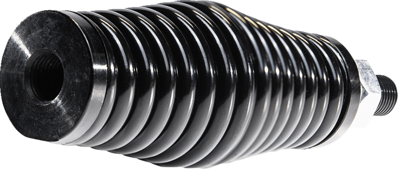 MOOSE Offroad Barrel Spring - Black 60 - 300 - PU for Light Rods and Flags - Moto - House MX