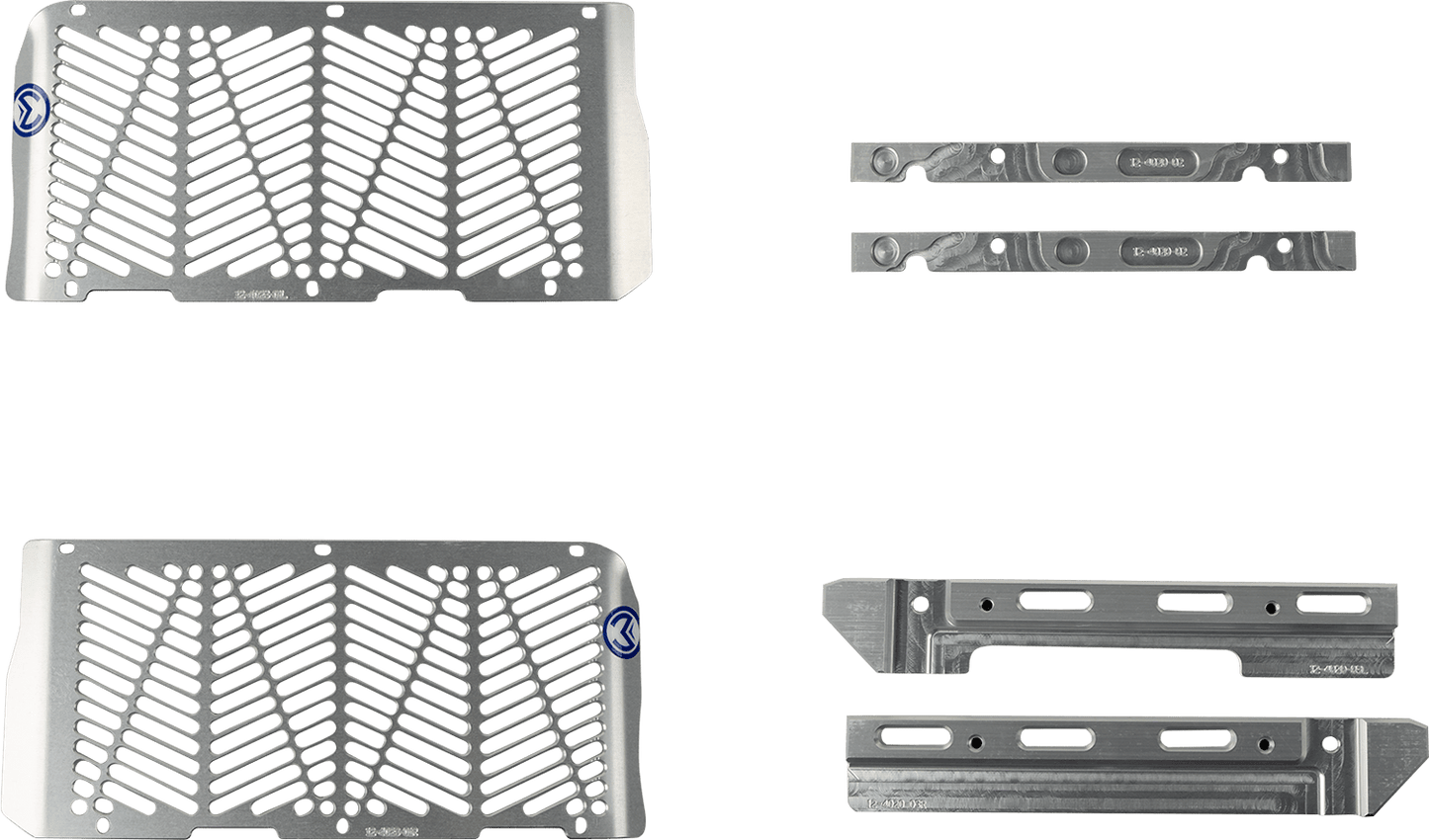 Moose Offroad Billet Radiator Guards for Beta 12 - 4024 - Silver - Moto - House MX