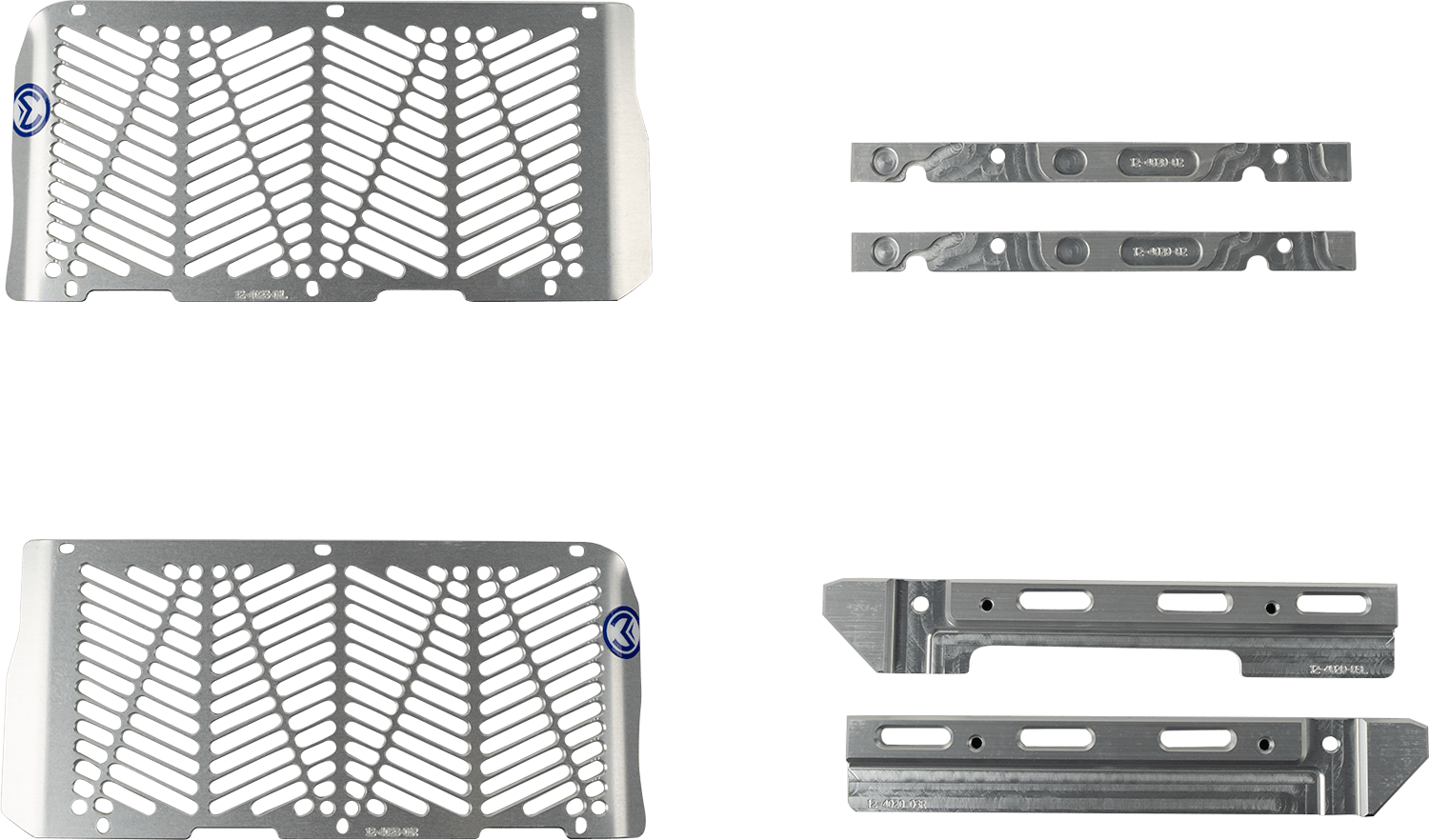 Moose Offroad Billet Radiator Guards for Beta 12 - 4024 - Silver - Moto - House MX