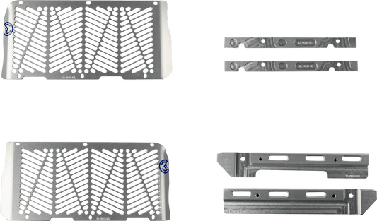 Moose Offroad Billet Radiator Guards for Beta 12 - 4024 - Silver - Moto - House MX