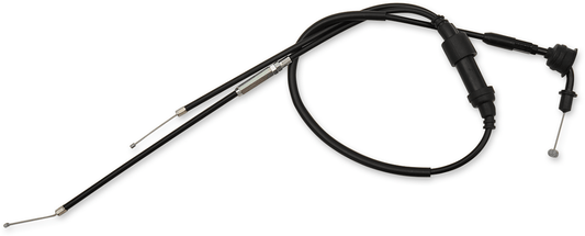 MOOSE Offroad Black Vinyl Throttle Cable for Yamaha 45 - 1210 - 33 Inch Length - Moto - House MX
